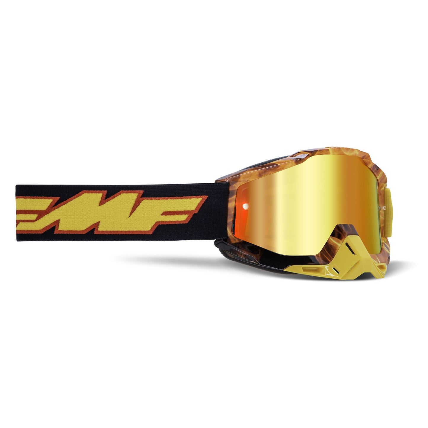 FMF Racing Powerbomb Youth Goggles - Spark - Red Mirror Lens  [MPN: F-50300-251-06]_1008912