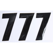 D'Cor Number 7 Black 4" - 3/Pack [MPN: 45-24-7]_194276