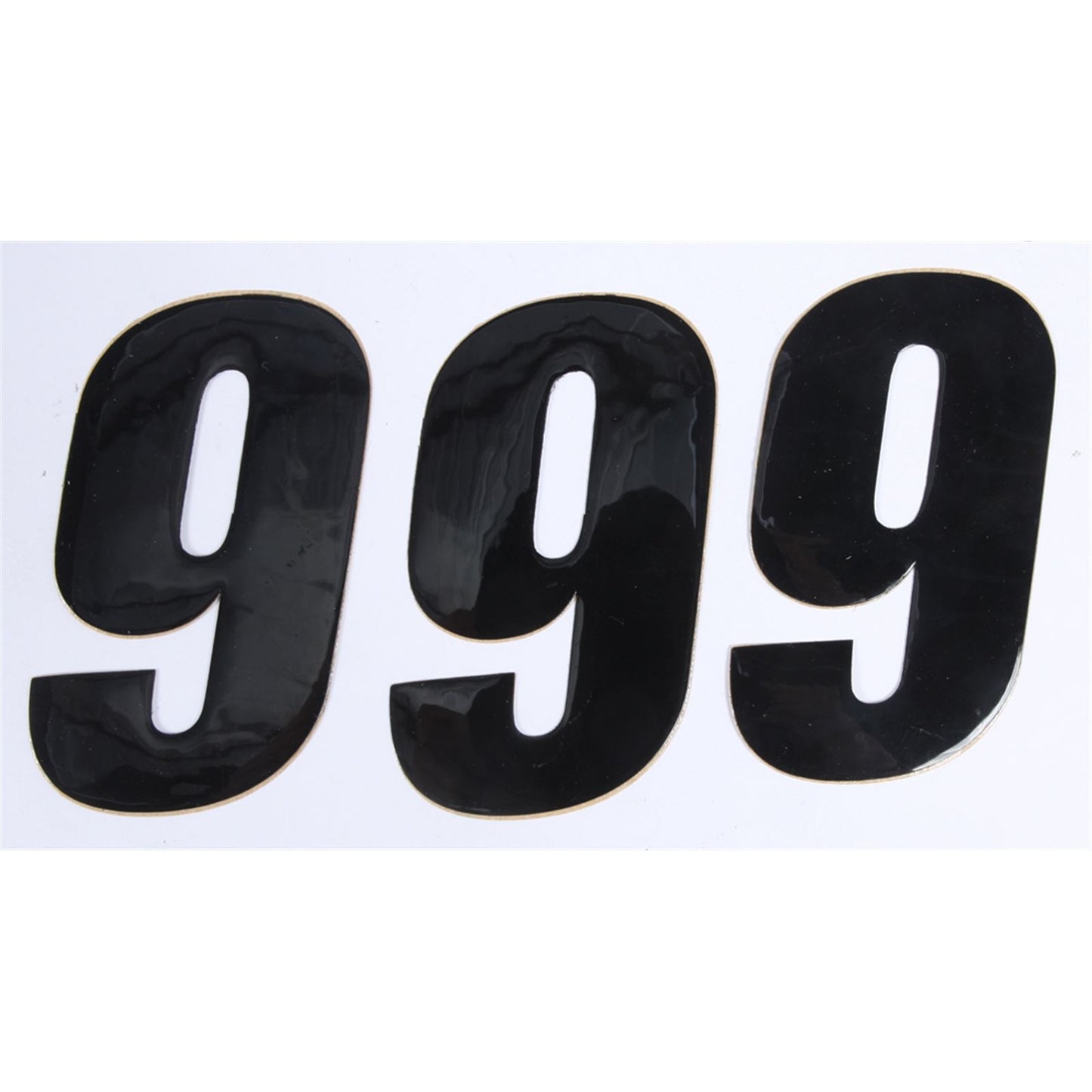 D'Cor Number 9 Black 4" - 3/Pack [MPN: 45-24-9]_194278