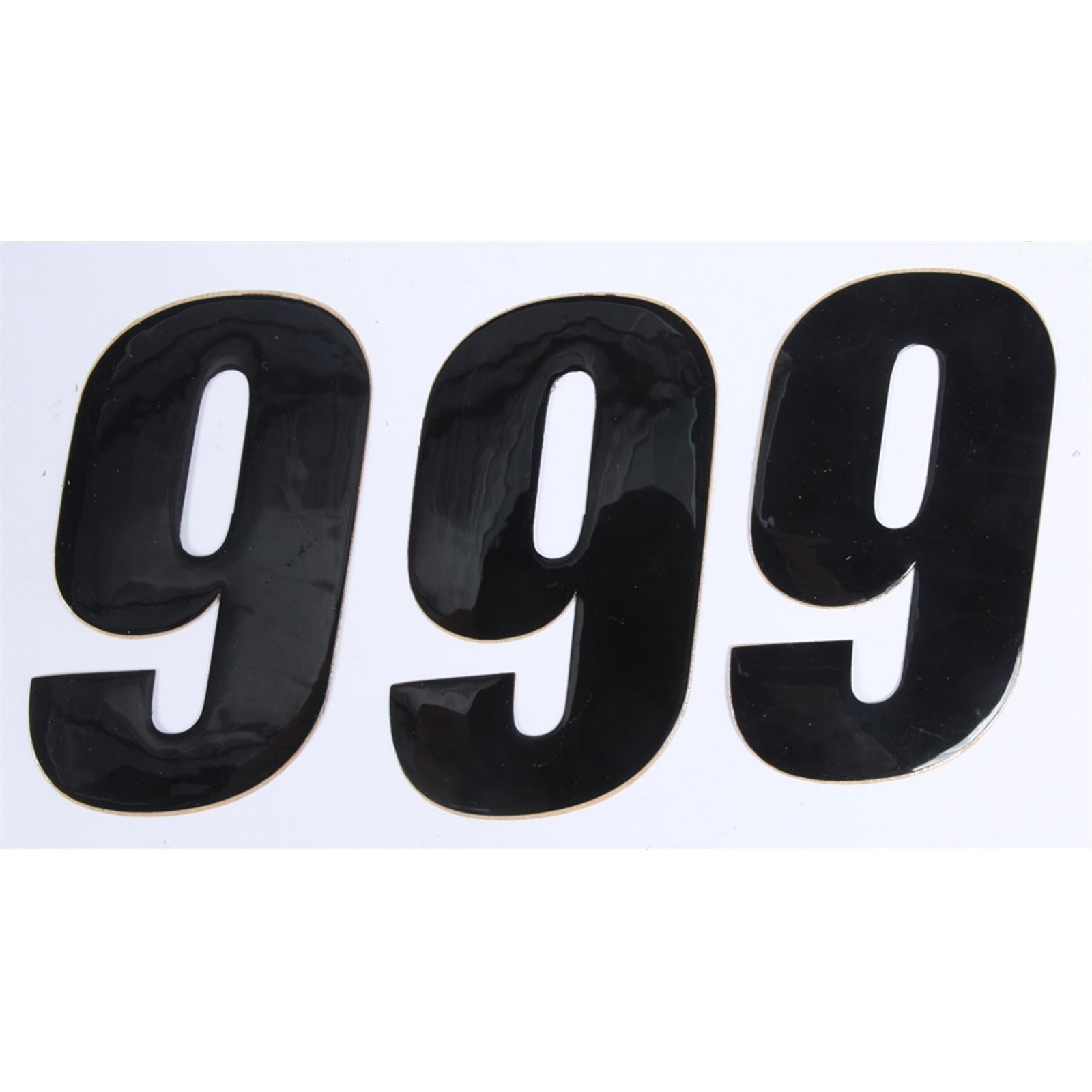 D'Cor Number 9 Black 4" - 3/Pack [MPN: 45-24-9]_194278