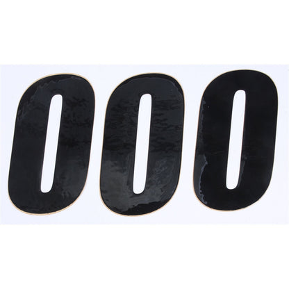 D'Cor Number 0 Black 6" - 3/Pack [MPN: 45-26-0]_194280