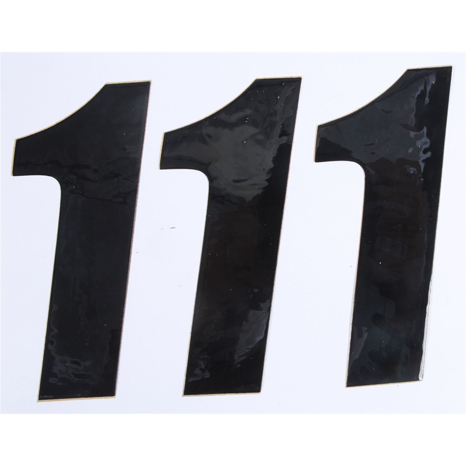 D'Cor Number 1 Black 6" - 3/Pack [MPN: 45-26-1]_194281