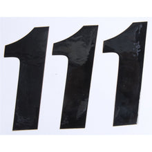 D'Cor Number 1 Black 6" - 3/Pack [MPN: 45-26-1]_194281