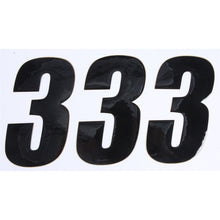D'Cor Number 3 Black 6" - 3/Pack [MPN: 45-26-3]_194283
