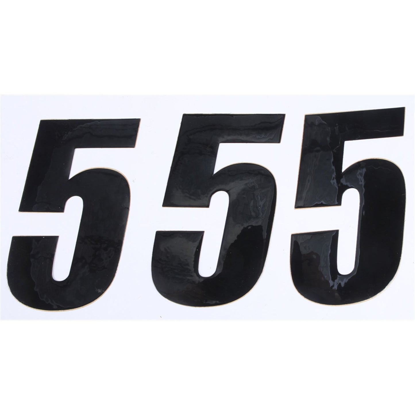 D'Cor Number 5 Black 6" - 3/Pack [MPN: 45-26-5]_194285