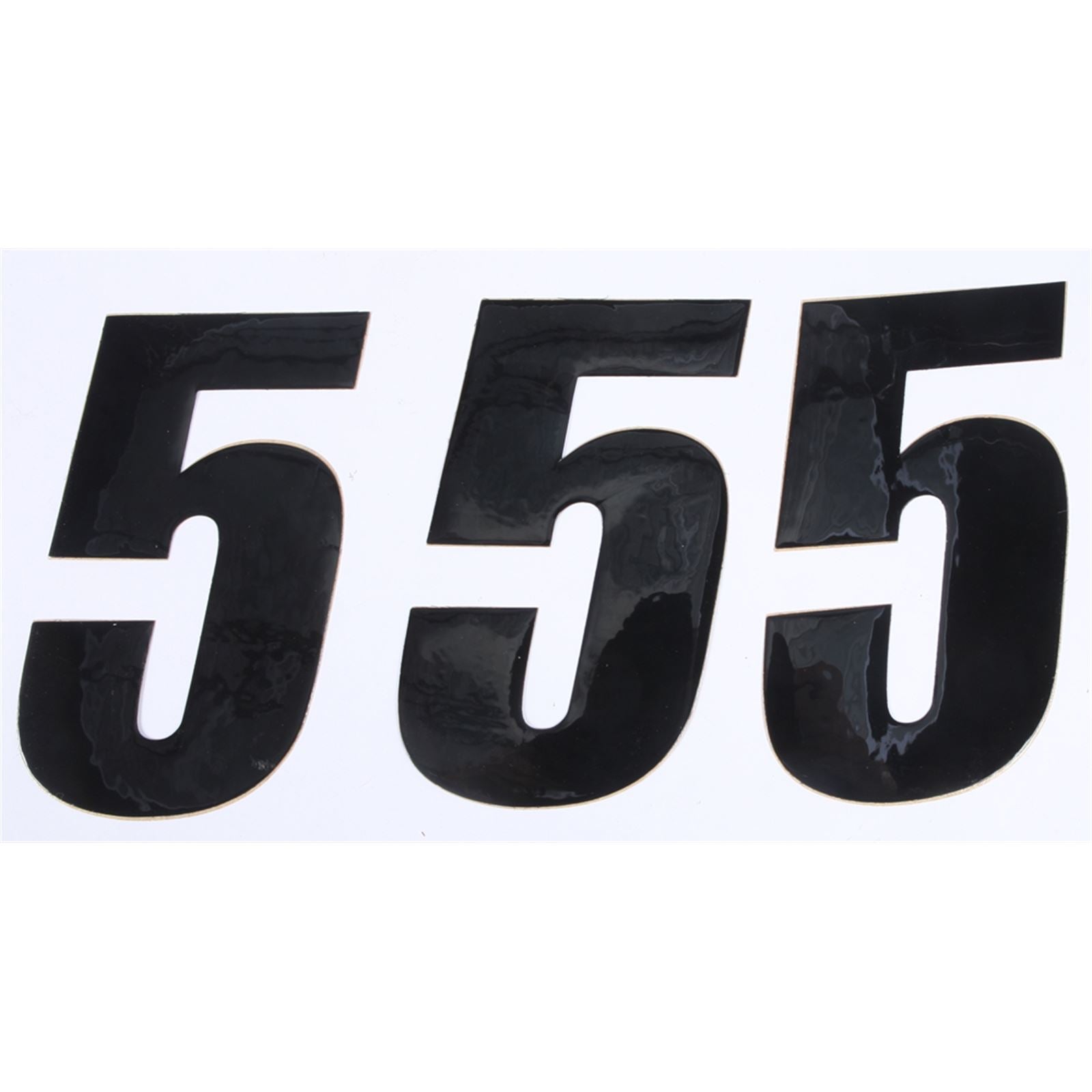 D'Cor Number 5 Black 6" - 3/Pack [MPN: 45-26-5]_194285