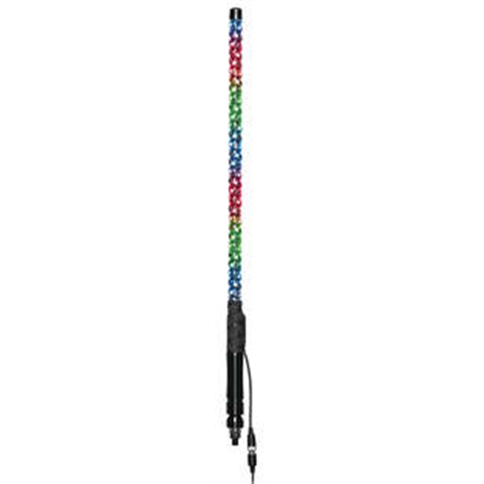 Boss Audio App-Controlled 360 RGB LED Chasing Whip - 2' with Flag XP2_981800