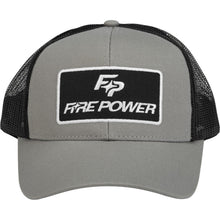 Fire Power Curved Bill Hat - Grey/Black 99-8109_1090401