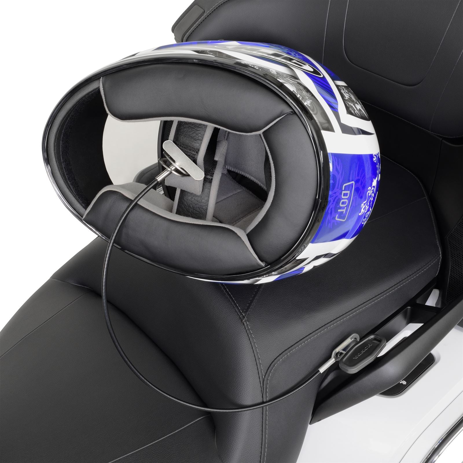 Show Chrome Helmet Lock Extension - GL1800 52-964_726382