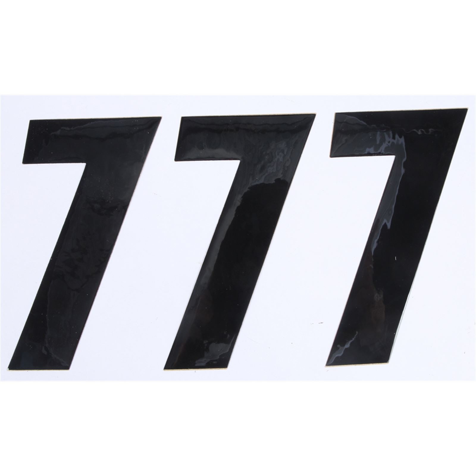 D'Cor Number 7 Black 6" - 3/Pack [MPN: 45-26-7]_194287