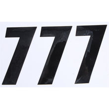 D'Cor Number 7 Black 6" - 3/Pack [MPN: 45-26-7]_194287