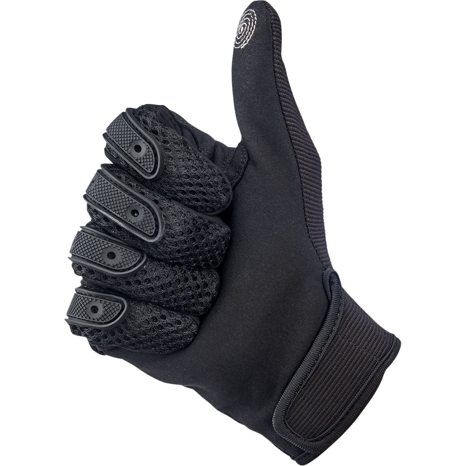 Biltwell Inc. Anza Gloves - Black - XS 1507-0101-001_1053346