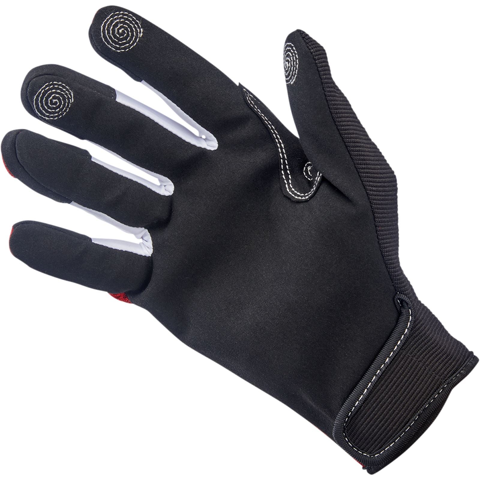 Biltwell Inc. Anza Gloves - Red/Black - Medium 1507-0801-003_1053404