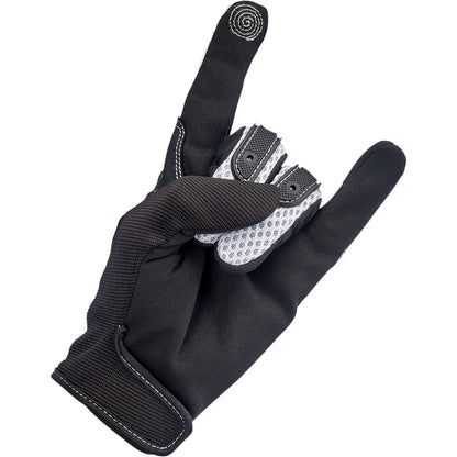 Biltwell Inc. Anza Gloves - White/Black - Large 1507-0401-004_1053502