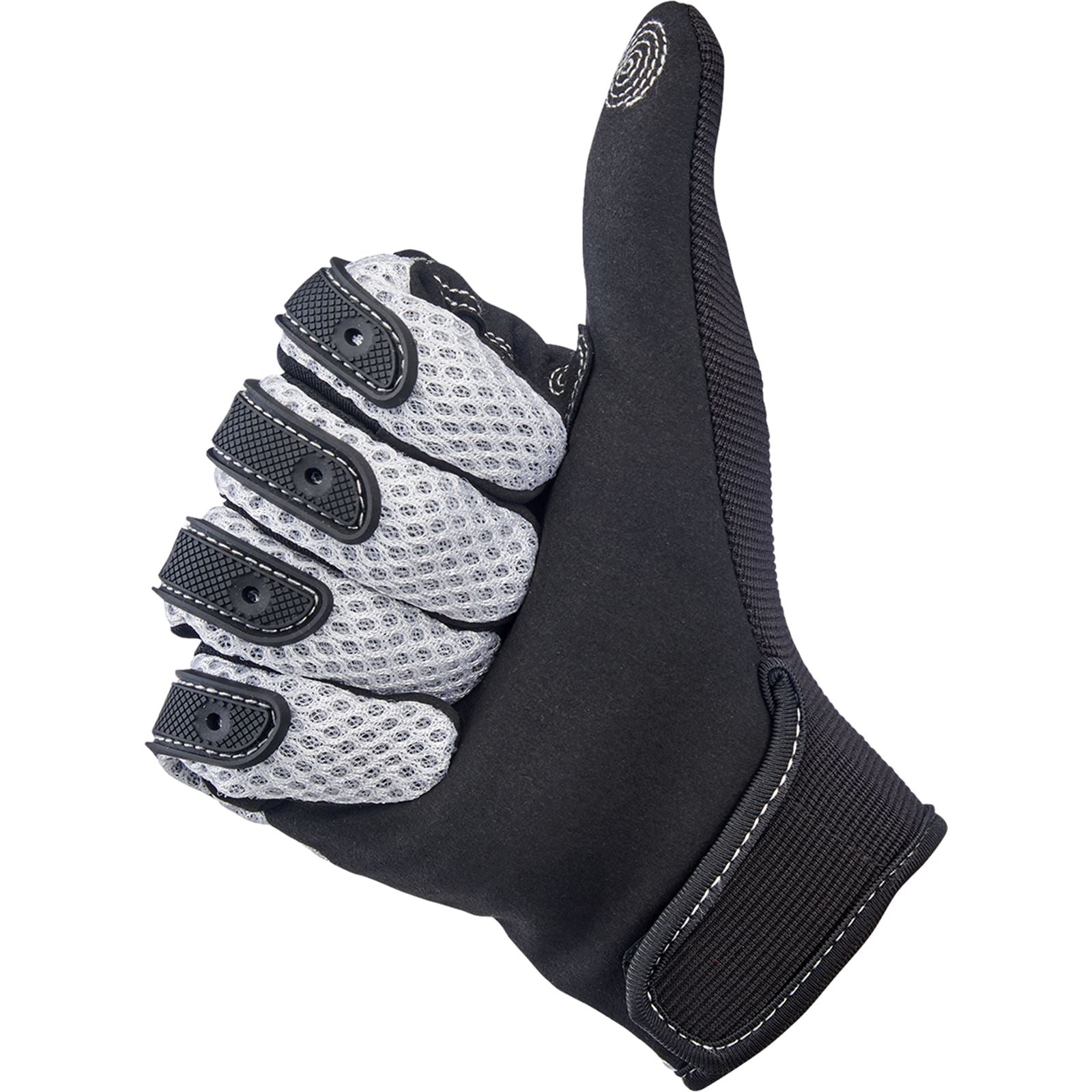 Biltwell Inc. Anza Gloves - White/Black - Large 1507-0401-004_1053504