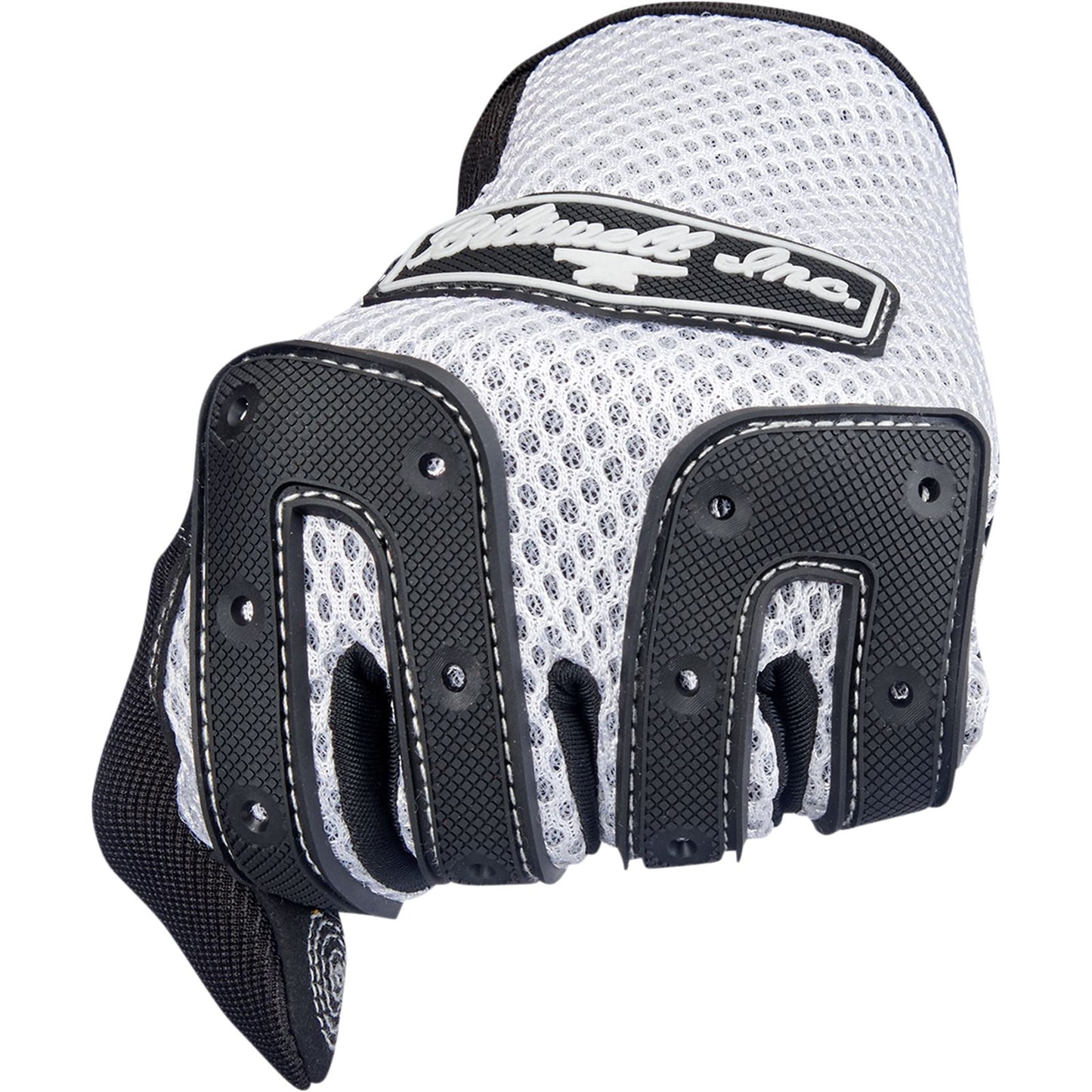 Biltwell Inc. Anza Gloves - White/Black - Large 1507-0401-004_1053505