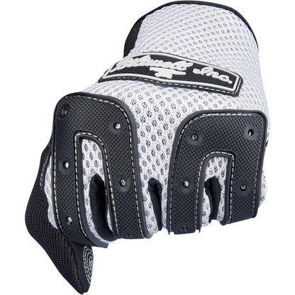 Biltwell Inc. Anza Gloves - White/Black - Large 1507-0401-004_1053505