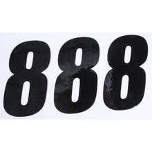 D'Cor Number 8 Black 6" - 3/Pack [MPN: 45-26-8]_194288