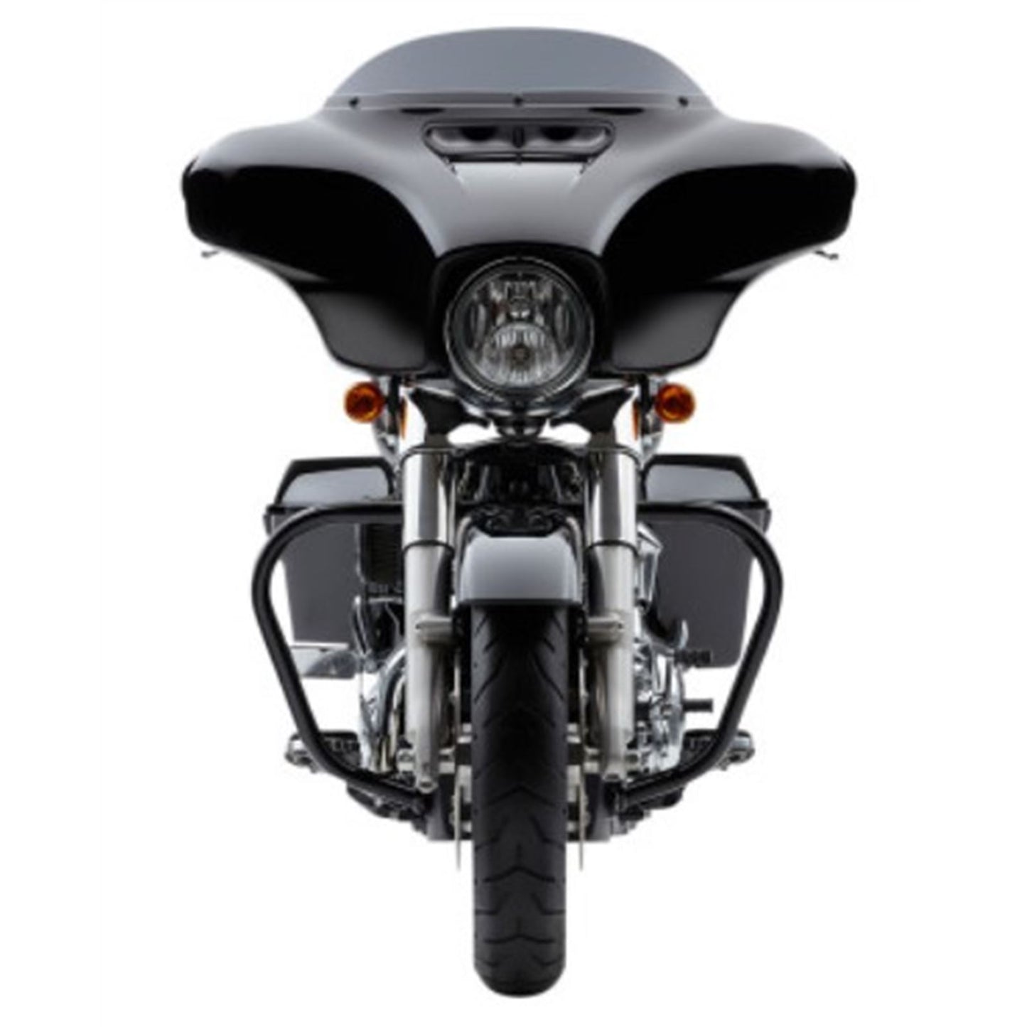 Cobra V-Bend Freeway Bar - Black - For Harley FLH FLT '10-'22 601-2113B_681328
