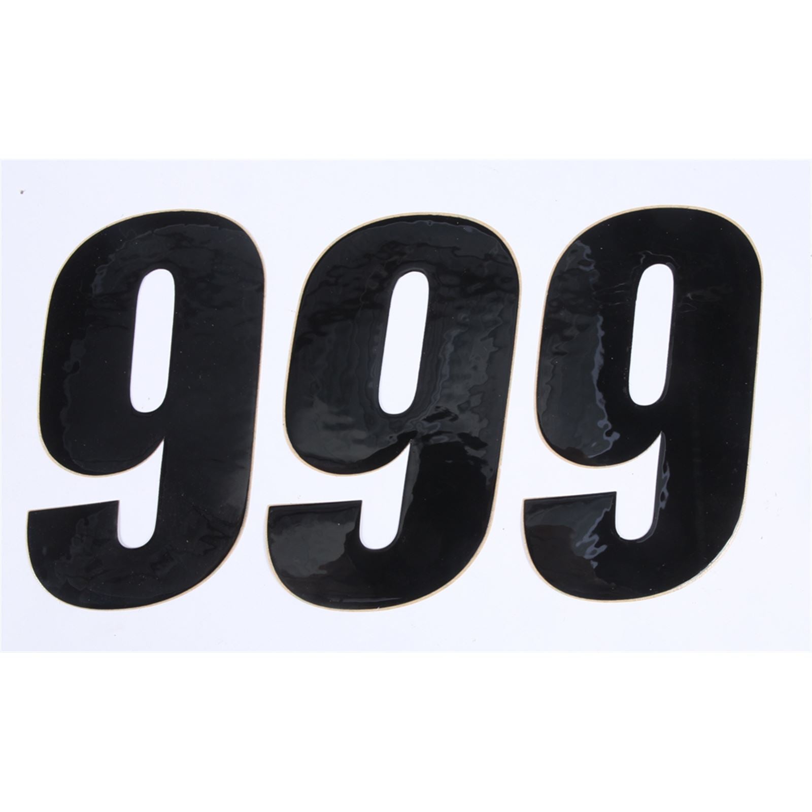 D'Cor Number 9 Black 6" - 3/Pack [MPN: 45-26-9]_194289