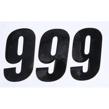 D'Cor Number 9 Black 6" - 3/Pack [MPN: 45-26-9]_194289