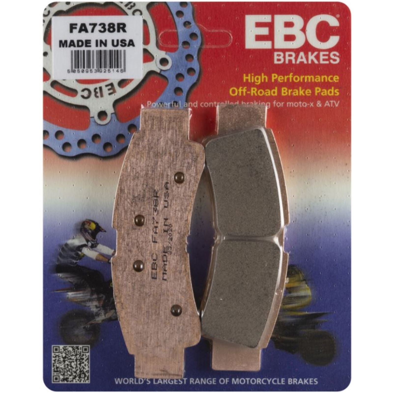 EBC Brakes Brake Pads FA738R_729220