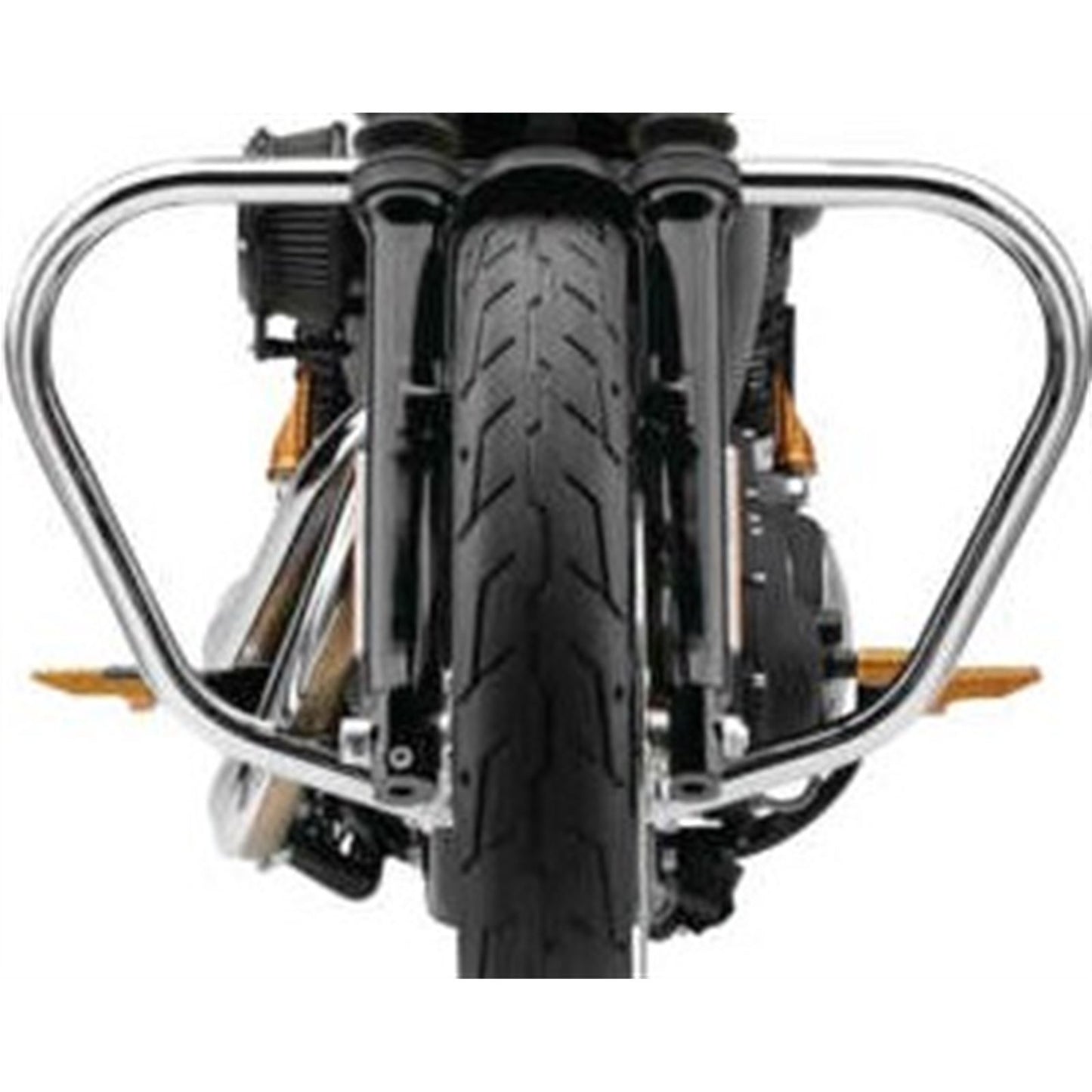 Cobra V-Bend Freeway Bar - Chrome - For Harley XL1200 '14 - '20 601-2111_680883