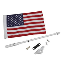 Show Chrome Folding Flag Pole - Chrome with US Flag - GL1800 52-965_679769