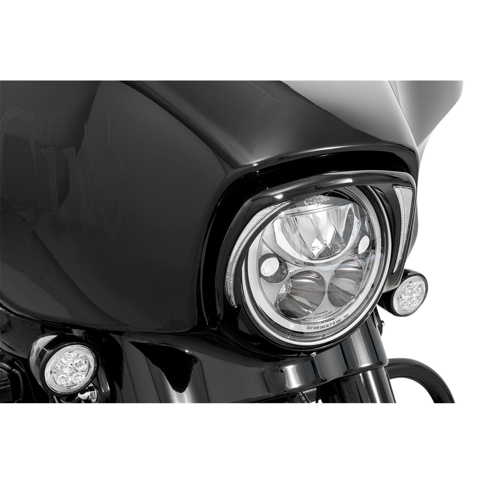 Ciro Headlight Bezel - Black [MPN: 45206]_1053937