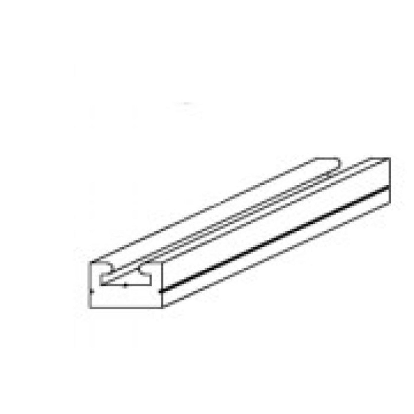 SPI Sports Parts Inc Tunnel Protector - 54" - for Polaris Snowmobiles 2018-2022 227-65-80_1090376