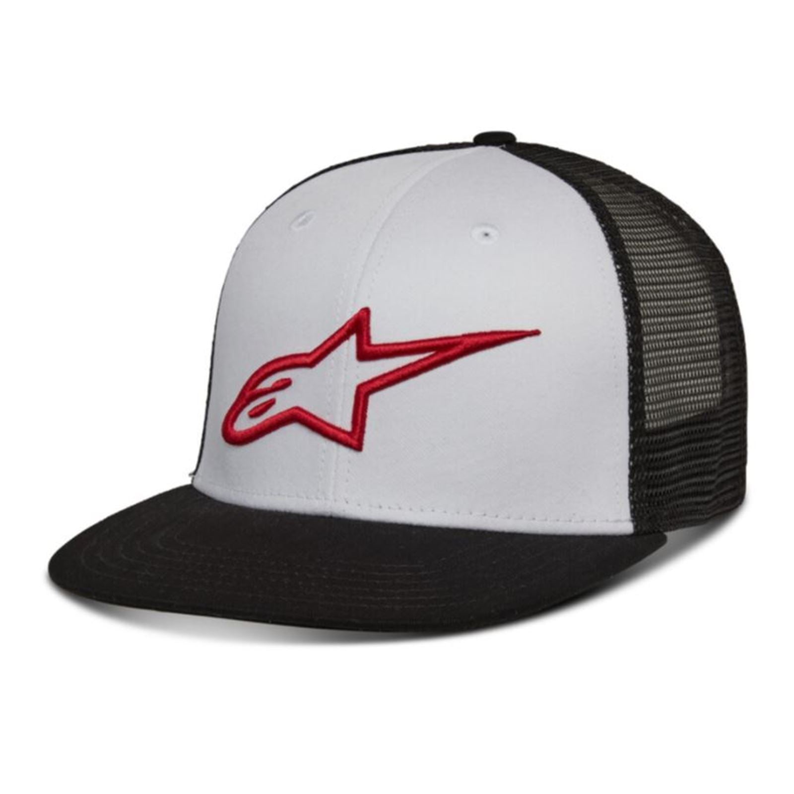 Alpinestars Corp Trucker Hat White/Black - One Size [MPN: 1025-81003-2010-OS]_730022