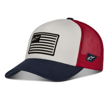 Alpinestars Flag Snapback Hat White/Navy/Red - One Size [MPN: 1211-81013-2074-OS]_730075