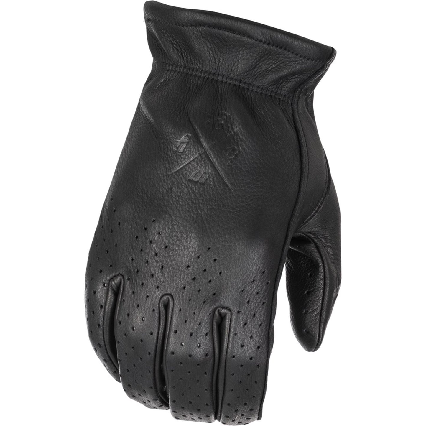Highway 21 Louie Perforated Gloves - Black - 3X-Large 489-00503X_681487