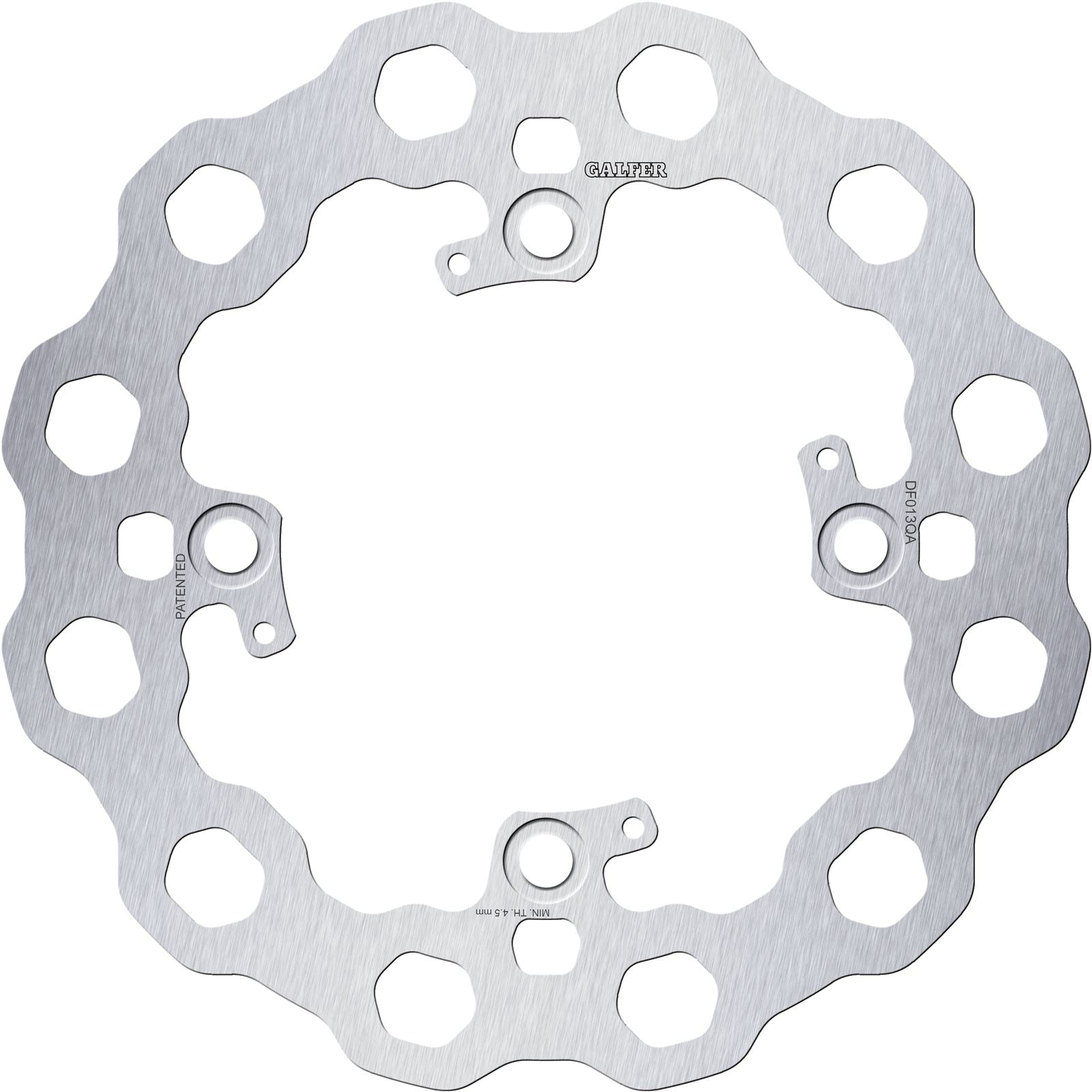 Galfer Fixed Rear Cubiq Brake Rotor DF013QA_725699
