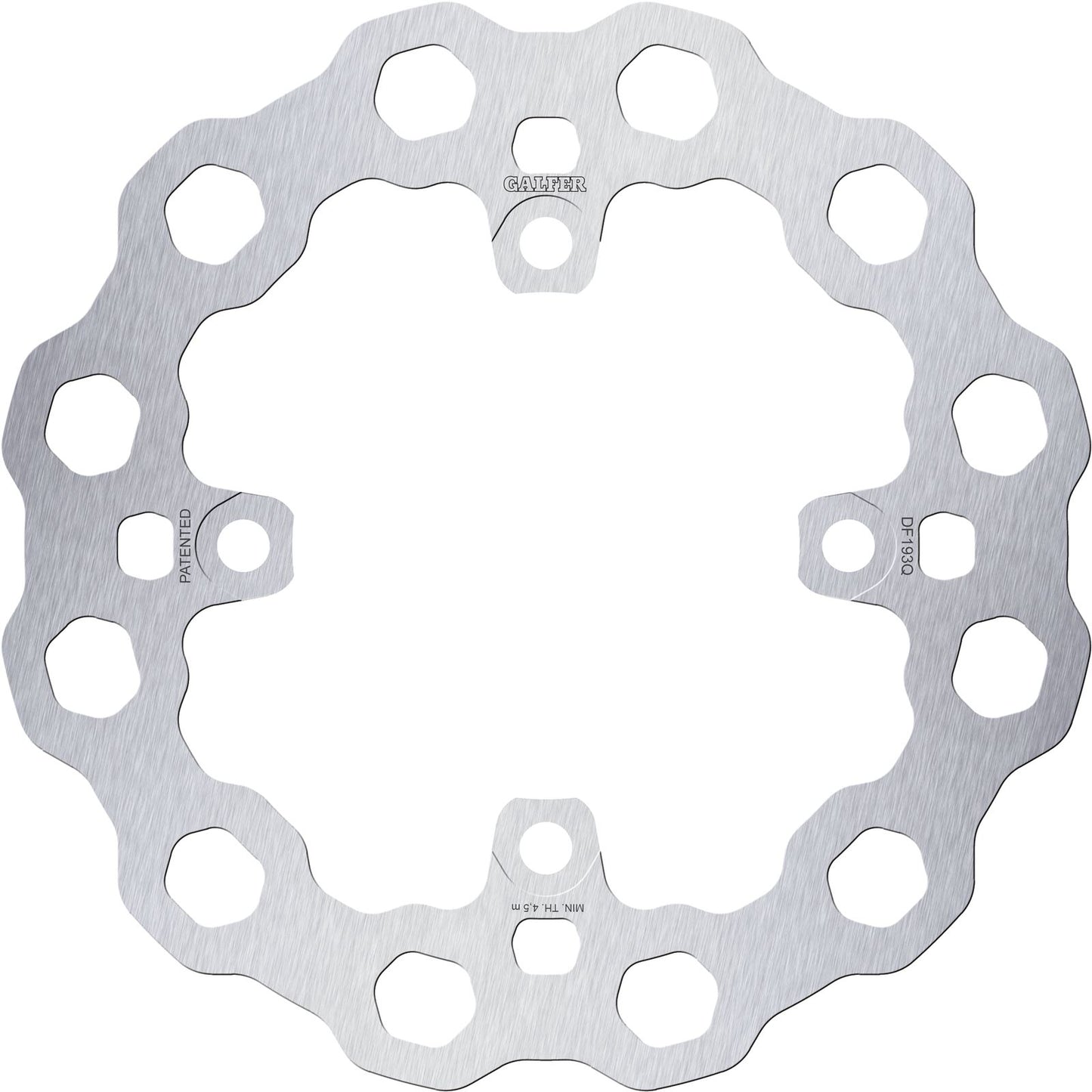 Galfer Fixed Rear Cubiq Brake Rotor DF193Q_725702