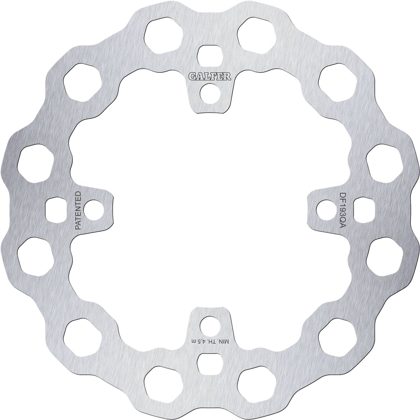 Galfer Brake Rotor Cubiq Fixed Rear without Milling DF193QA_725703