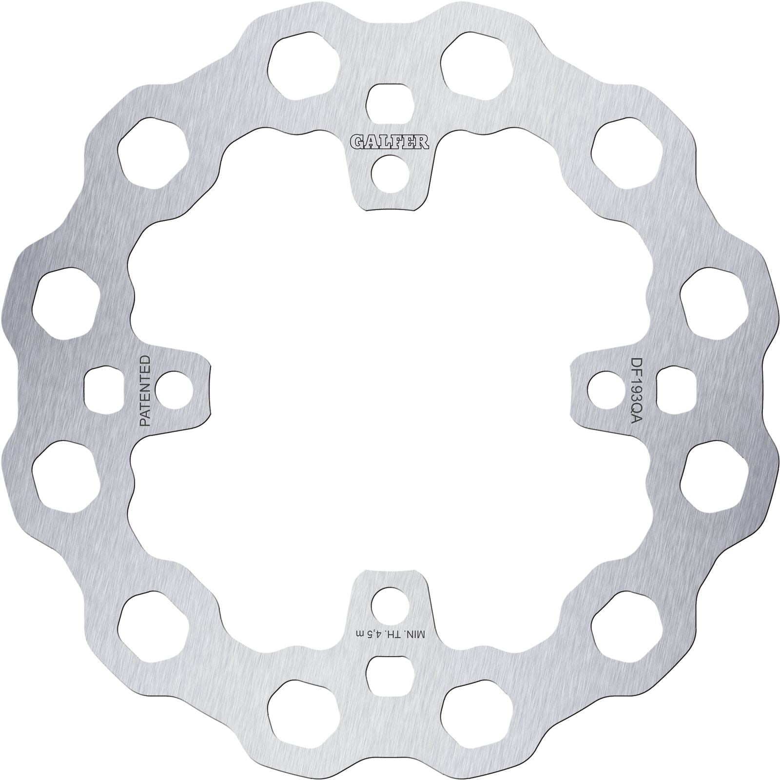 Galfer Brake Rotor Cubiq Fixed Rear without Milling DF193QA_725703