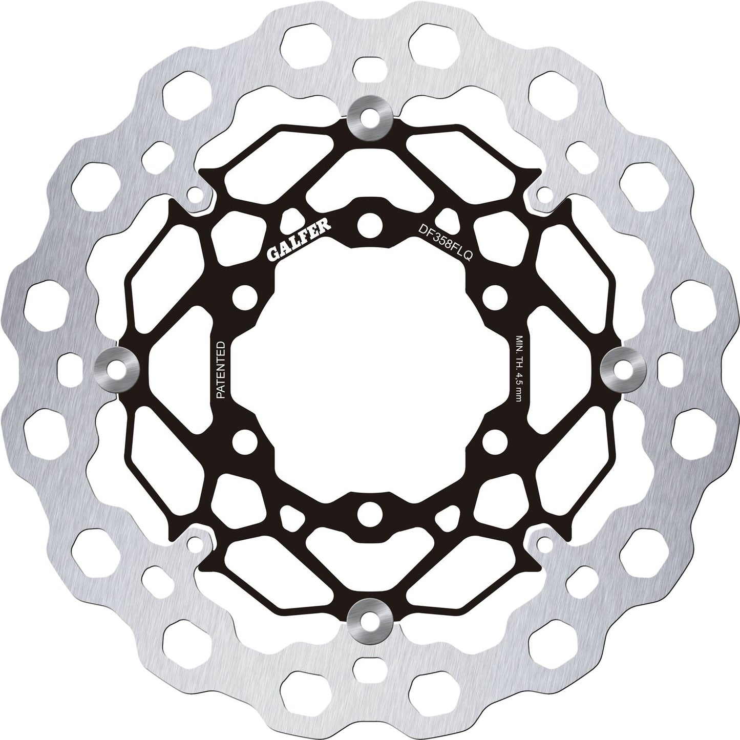 Galfer Floating Front Cubiq Brake Rotor DF358FLQ_725707