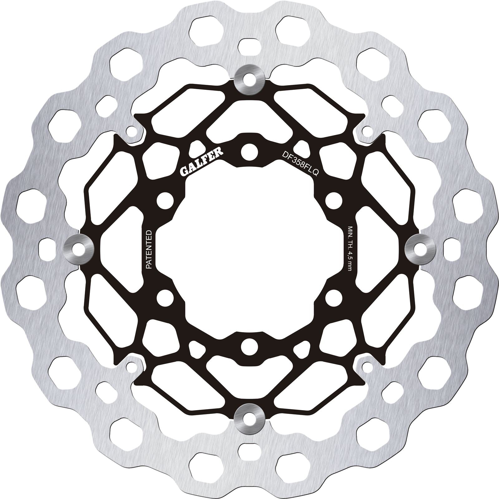 Galfer Floating Front Cubiq Brake Rotor DF358FLQ_725707