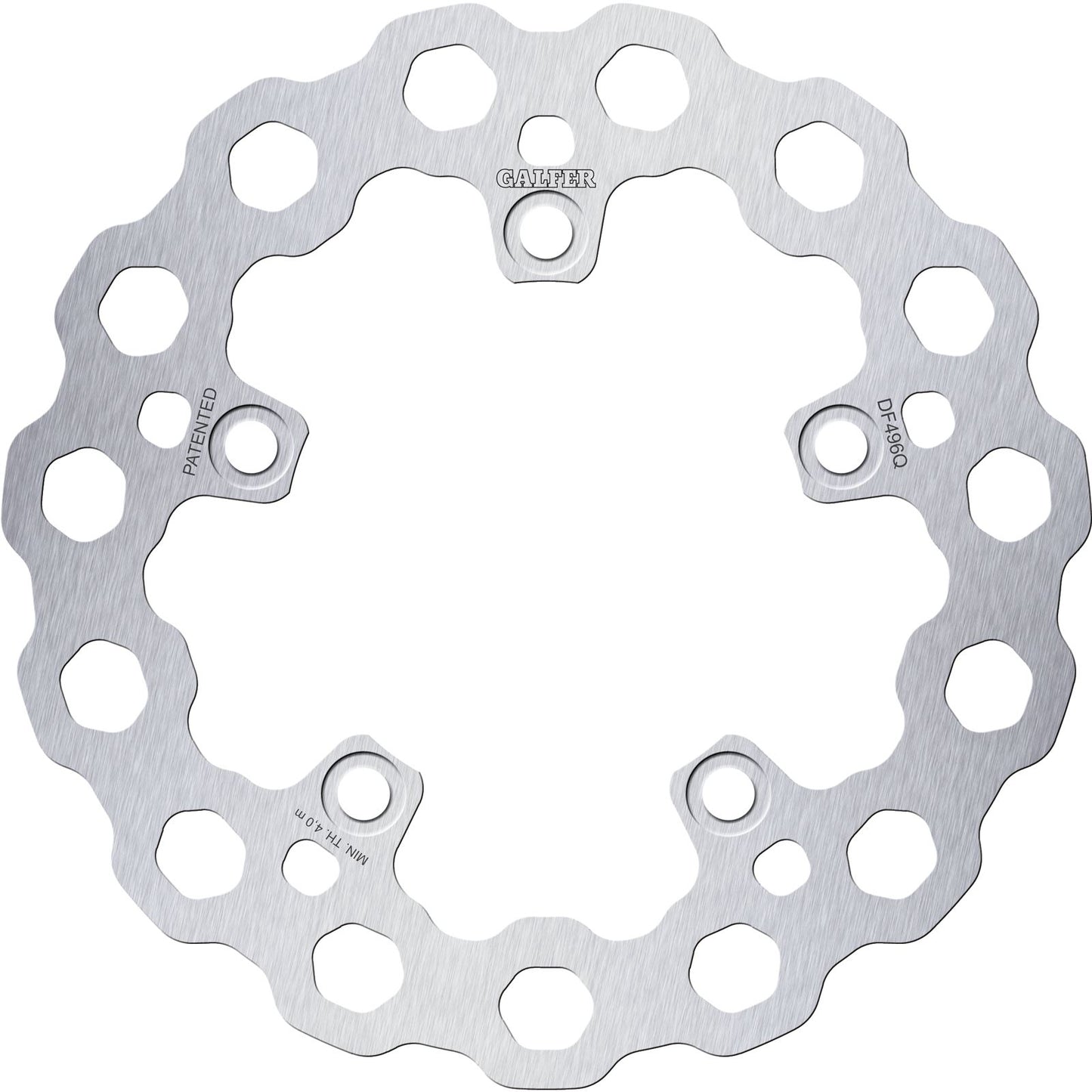 Galfer Fixed Rear Cubiq Brake Rotor DF496Q_725688