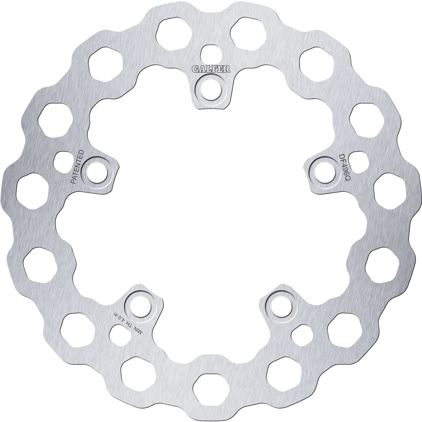 Galfer Fixed Rear Cubiq Brake Rotor DF496Q_725688