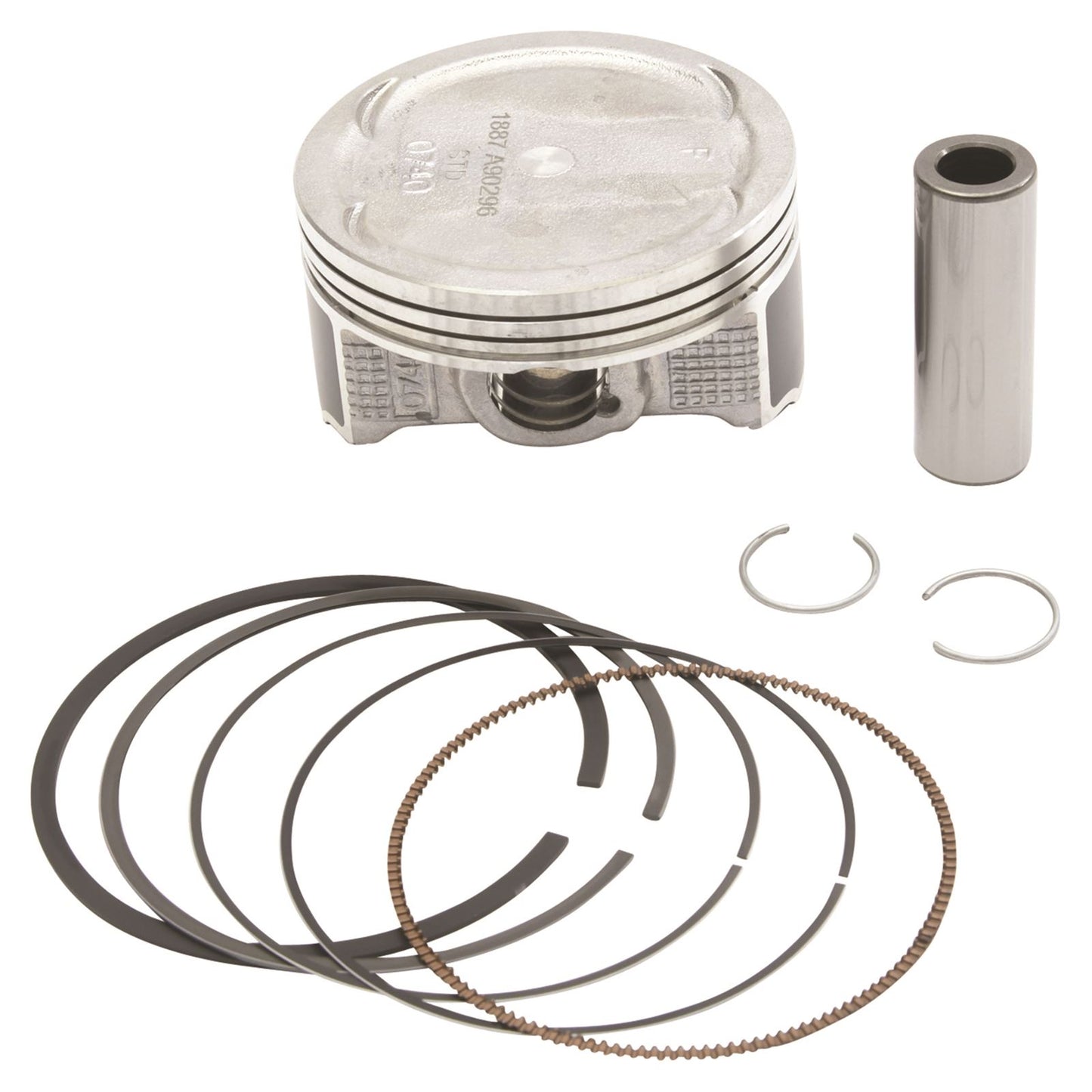 Vertex Piston Kit Cast 84.96/STD 10.7:1 for Kawasaki 24487B_1090527