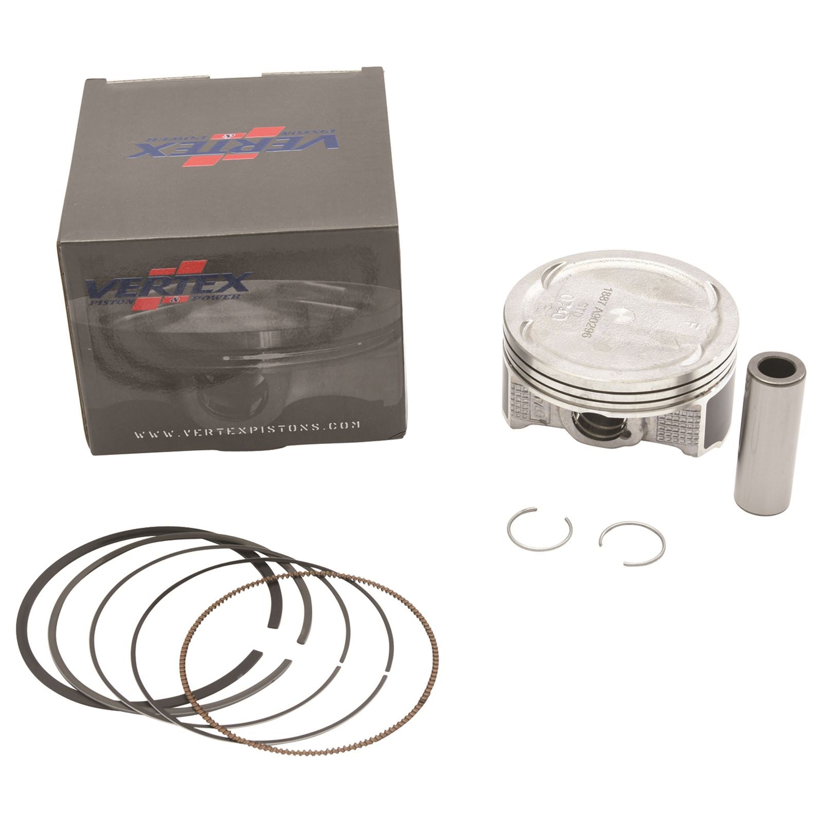 Vertex Piston Kit Cast 84.96/STD 10.7:1 for Kawasaki 24487B_1090530
