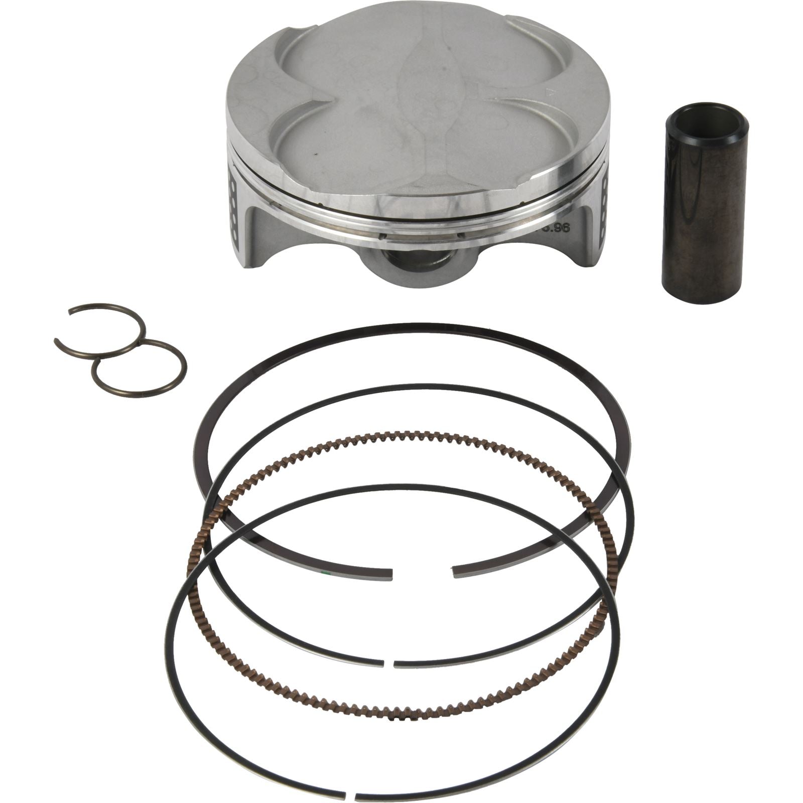 Vertex Top End Piston Kit 76.96/STD 13.7:1 for Yamaha YZ250F 17-18 VTKTC24220B_1090592