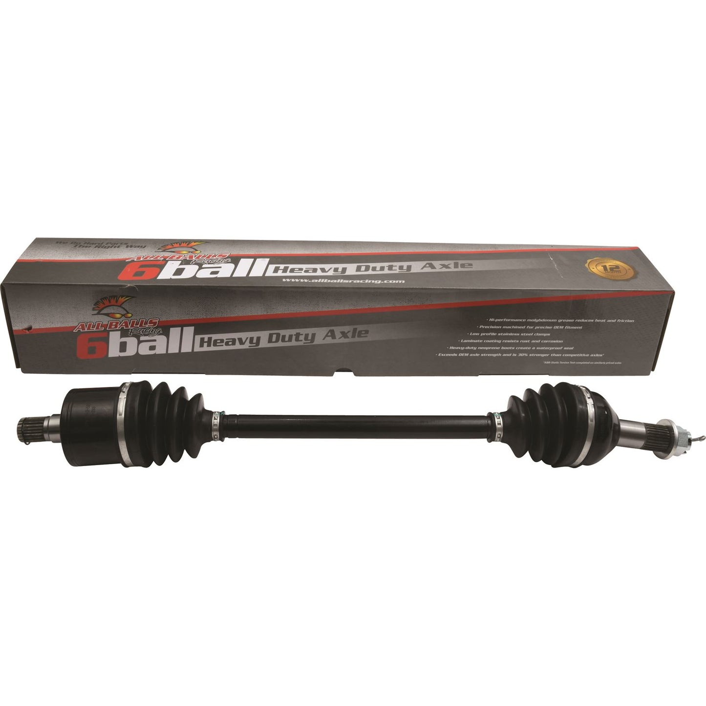 All Balls 6-Ball Heavy Duty Axle - Rear AB6-CA-8-310_1090692