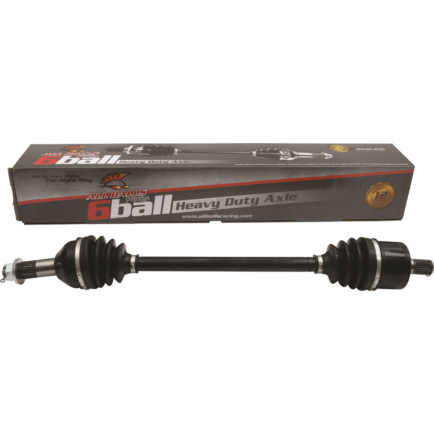 All Balls 6-Ball Heavy Duty Axle - Rear AB6-CA-8-313_1090706