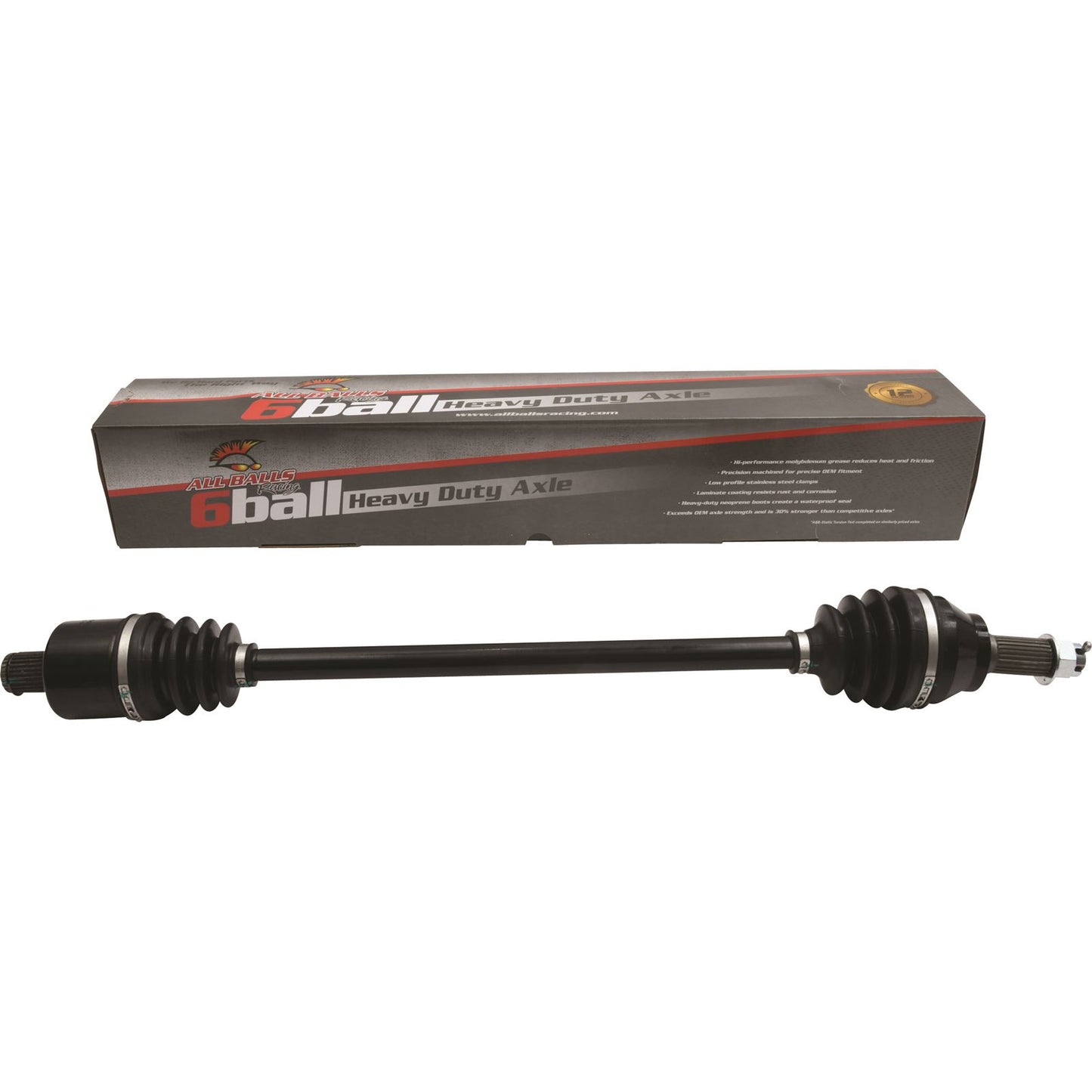 All Balls 6-Ball Heavy Duty Axle - Front AB6-PO-8-101_1090672