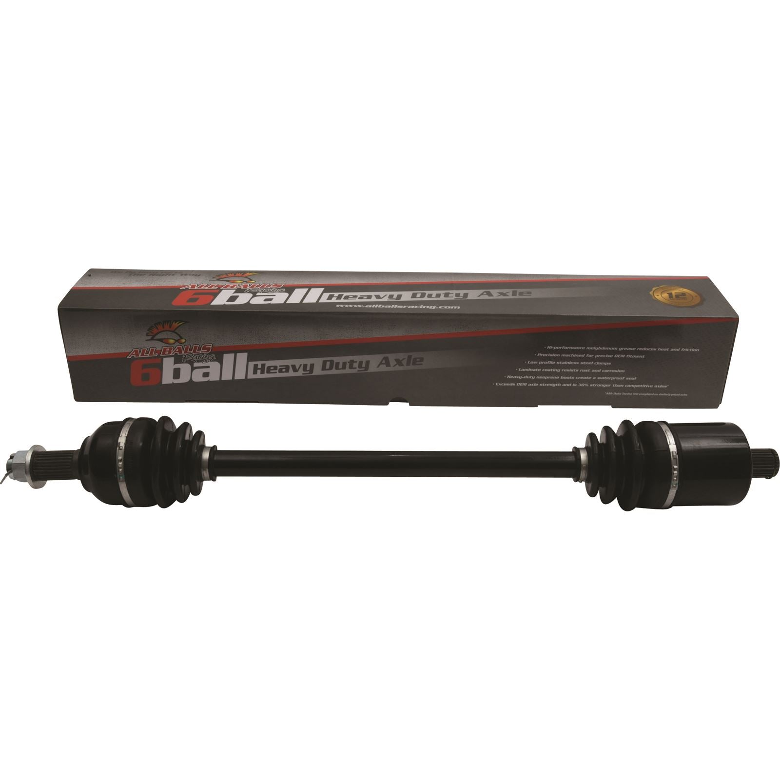 All Balls 6-Ball Heavy Duty Axle - Front AB6-PO-8-104_1090677