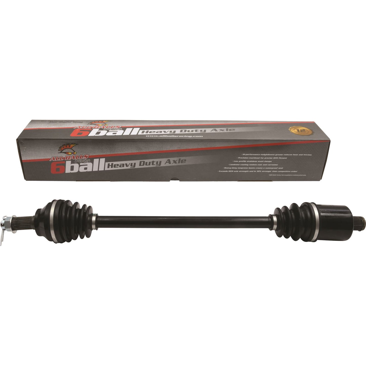 All Balls Heavy Duty 6-Ball Axle - Rear AB6-PO-8-404_1096424