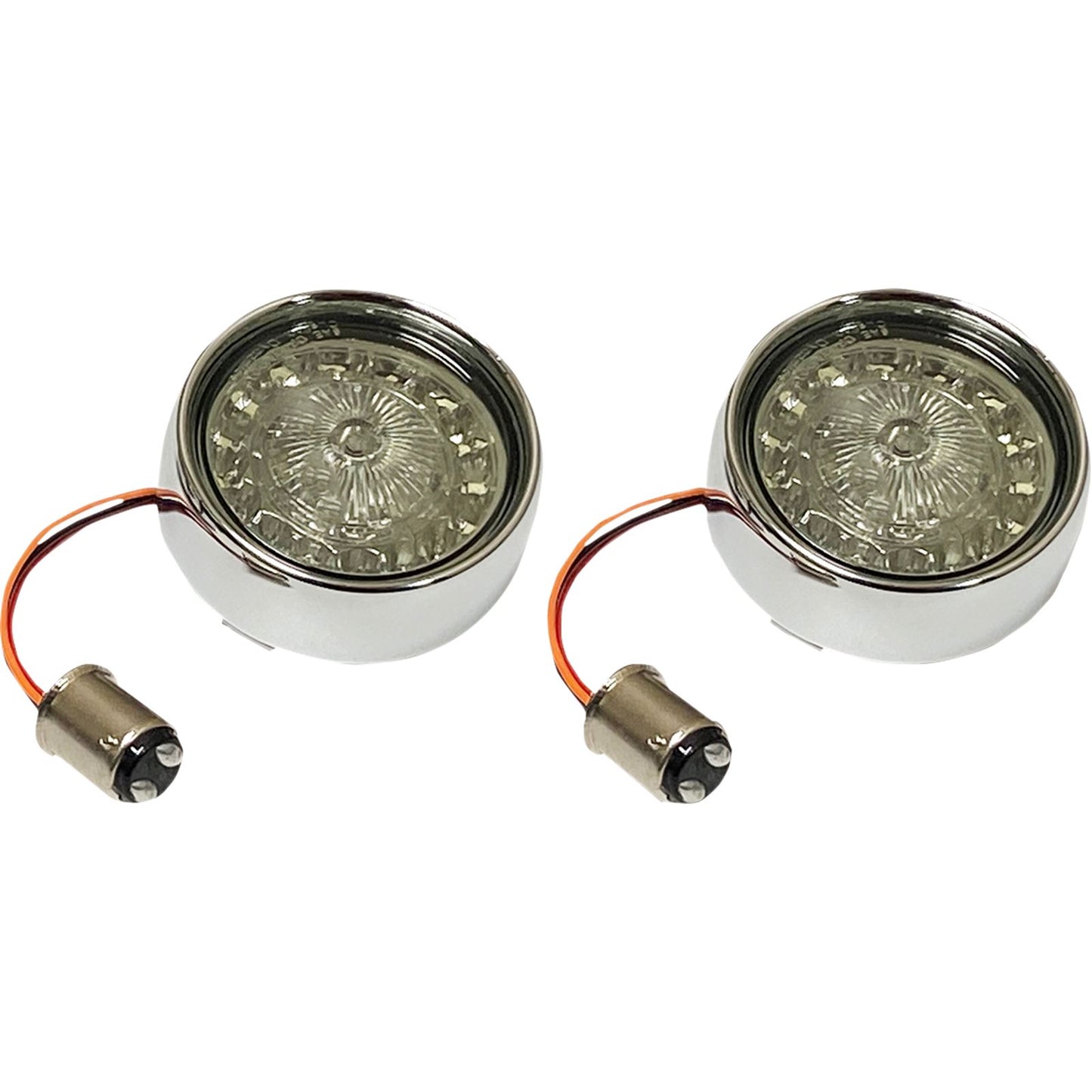 Custom Dynamics Turn Signal Insert - Red/Smoke PBBB-RR-1157CS_1054062